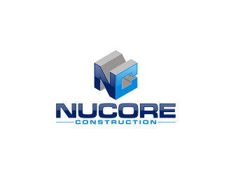 Nucore Construction logo design by agil