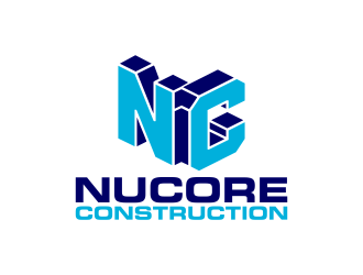 Nucore Construction logo design by rykos