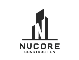 Nucore Construction logo design by nehel