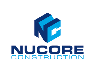 Nucore Construction logo design by mhala
