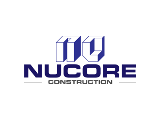 Nucore Construction logo design by Inlogoz