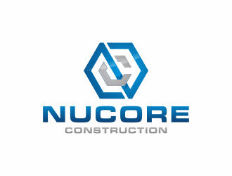 Nucore Construction logo design by arturo_