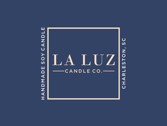 La Luz Candle Co. logo design by johana