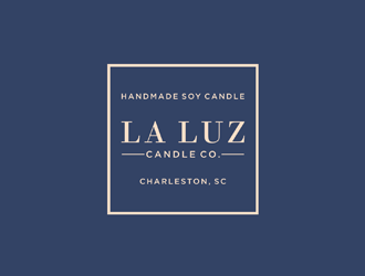 La Luz Candle Co. logo design by johana