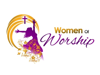 Women Of Worship logo design by Dawnxisoul393