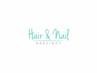 Hair & Nail Precinct logo design by ammad