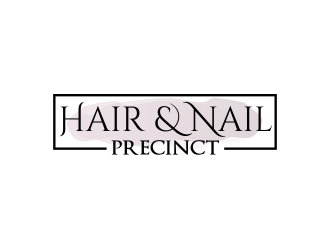 Hair & Nail Precinct logo design by Greenlight
