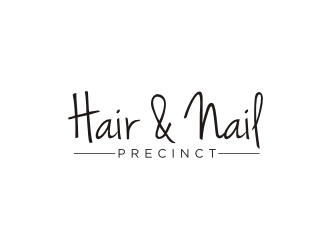 Hair & Nail Precinct logo design by agil