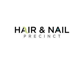 Hair & Nail Precinct logo design by oke2angconcept