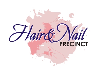 Hair & Nail Precinct logo design by hallim