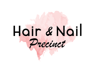 Hair & Nail Precinct logo design by tukangngaret