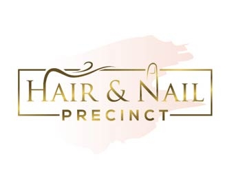 Hair & Nail Precinct logo design by shere