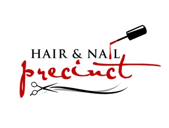 Hair & Nail Precinct logo design by ingepro
