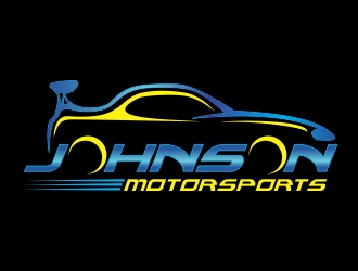 Johnson motorsports logo design by ruki