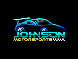 Johnson motorsports logo design by uttam