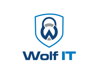 Wolf IT logo design by Franky.