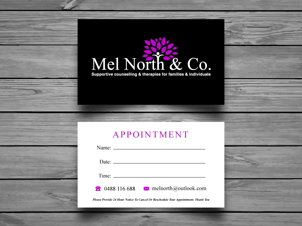 Mel North & Co. logo design by labo