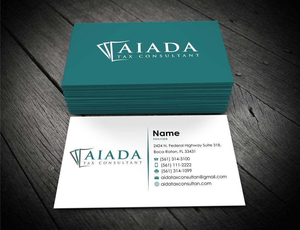 AIADA Tax Consultant logo design by Girly