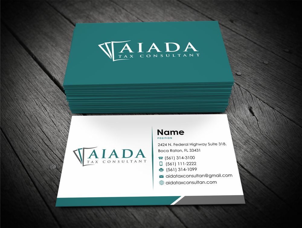 AIADA Tax Consultant logo design by Girly