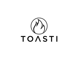 Toasti logo design by johana