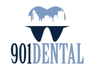 901 Dental logo design by ElonStark