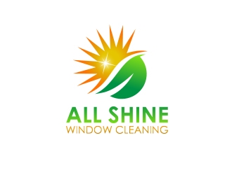 All Shine Window Cleaning logo design by shernievz