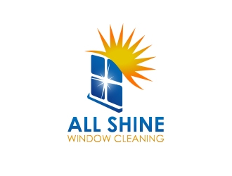 All Shine Window Cleaning logo design by shernievz