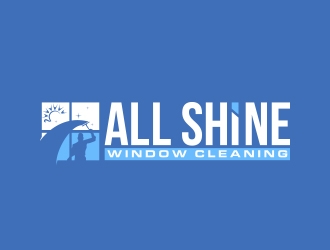 All Shine Window Cleaning logo design by MarkindDesign