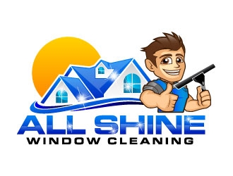 All Shine Window Cleaning logo design by daywalker