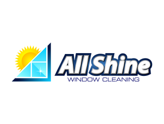 All Shine Window Cleaning logo design by rykos