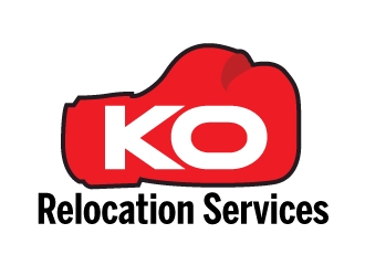 KO Relocation Services logo design by ElonStark