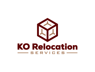 KO Relocation Services logo design by pencilhand