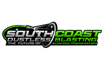 SouthCoast Dustless Blasting logo design by megalogos