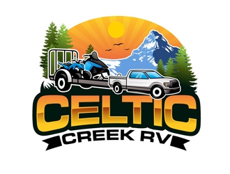 Celtic Creek RV logo design by DreamLogoDesign