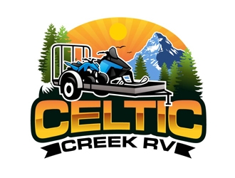Celtic Creek RV logo design by DreamLogoDesign