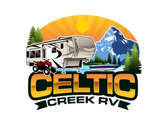 Celtic Creek RV logo design by DreamLogoDesign
