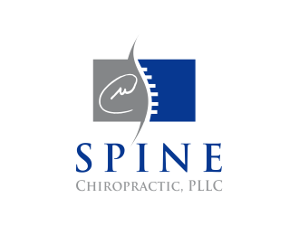 Spine Chiropractic is my Doing business as for marketing.  On my business cards and letter head I want Spine Chiropractic, PLLC.  Christopher Lewis, D.C. logo design by Girly