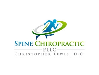 Spine Chiropractic is my Doing business as for marketing.  On my business cards and letter head I want Spine Chiropractic, PLLC.  Christopher Lewis, D.C. logo design by J0s3Ph