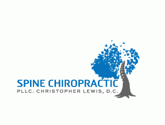Spine Chiropractic is my Doing business as for marketing.  On my business cards and letter head I want Spine Chiropractic, PLLC.  Christopher Lewis, D.C. logo design by nehel