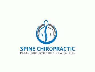 Spine Chiropractic is my Doing business as for marketing.  On my business cards and letter head I want Spine Chiropractic, PLLC.  Christopher Lewis, D.C. logo design by nehel
