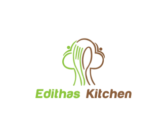Editha's Kitchen logo design by kanal