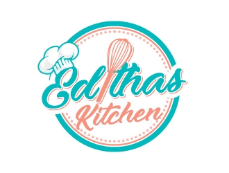 Editha's Kitchen logo design by jaize