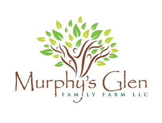 Murphys Glen Family Farm LLC logo design by DreamLogoDesign
