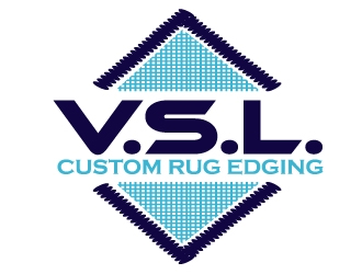 V.S.L. Custom Rug Edging logo design by PMG