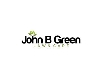 John B Green Lawn Care logo design by oke2angconcept