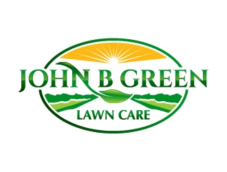 John B Green Lawn Care logo design by josephope