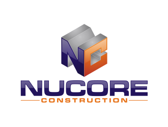 Nucore Construction logo design by agil