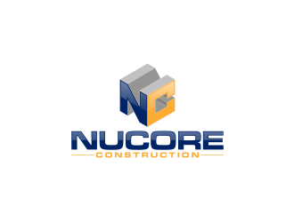Nucore Construction logo design by agil
