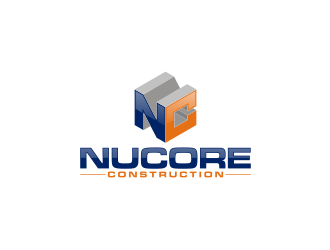 Nucore Construction logo design by agil
