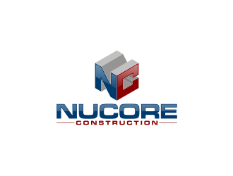 Nucore Construction logo design by agil